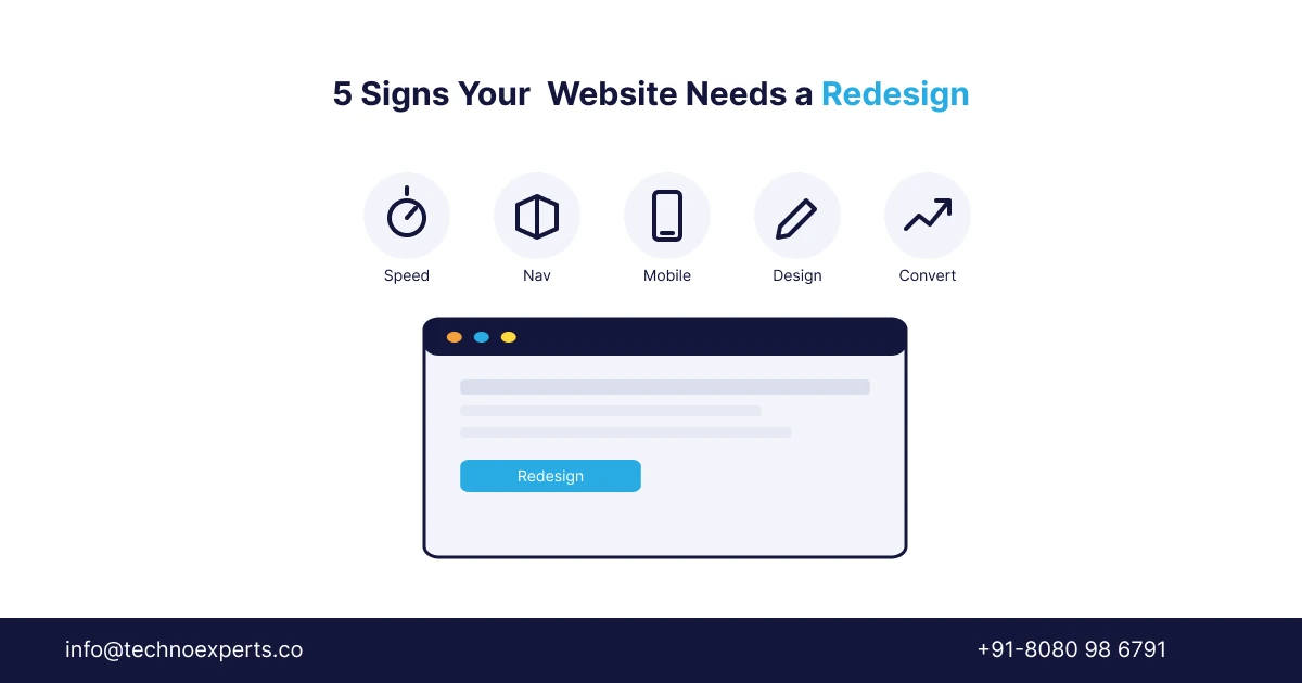 Signs your website needs a redesign